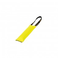 Pešek žlutý z tkané požární hadice pískací 4x18cm