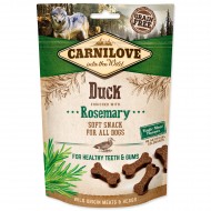 CARNILOVE Dog Semi-Moist Snack Duck enriched with Rosemary 200g