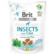 Brit Care Crunchy Snack, Insects with Tuna, enriched with Mint 200g